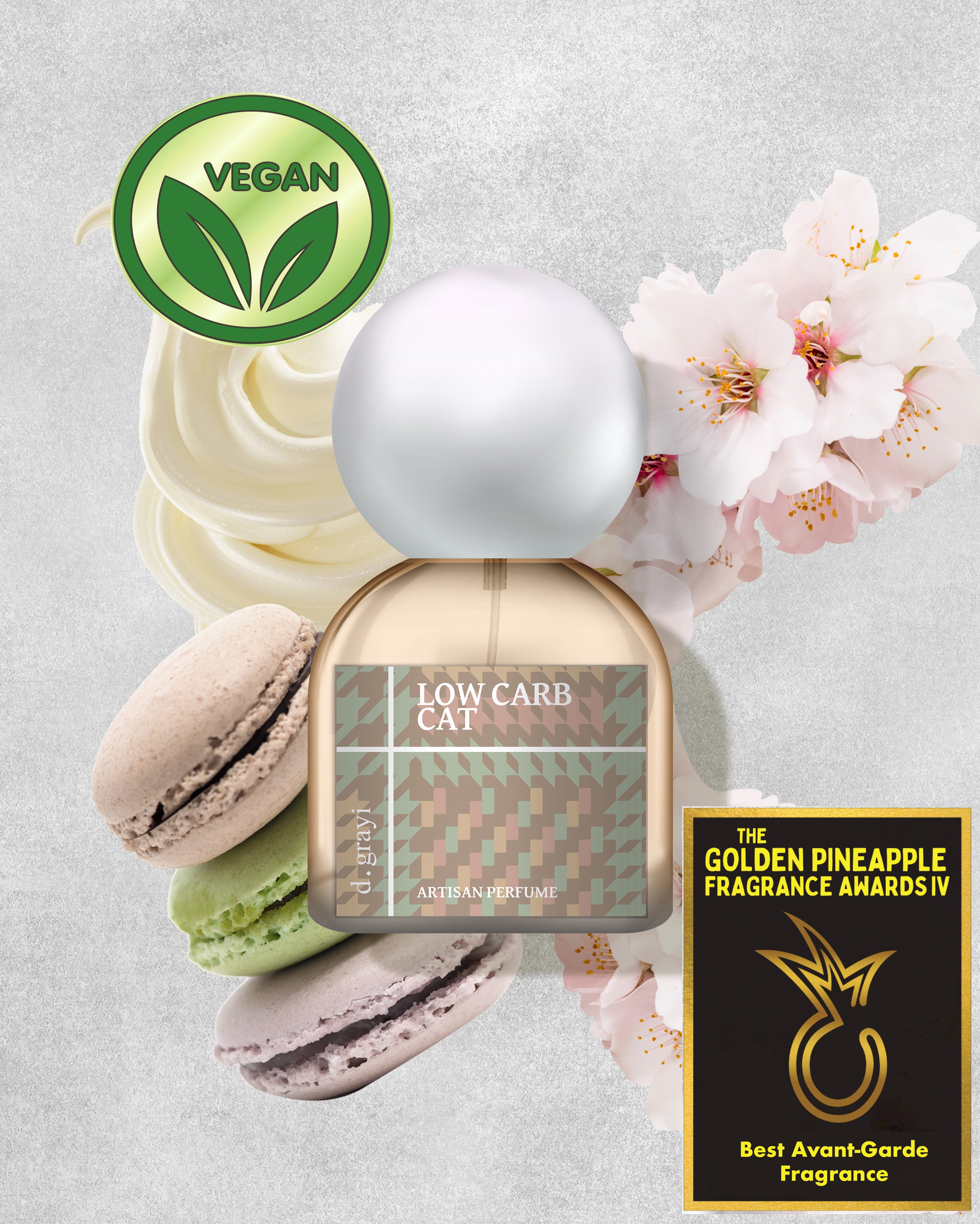 LOW CARB CAT [Catnip & Cherry Blossom Gourmand]