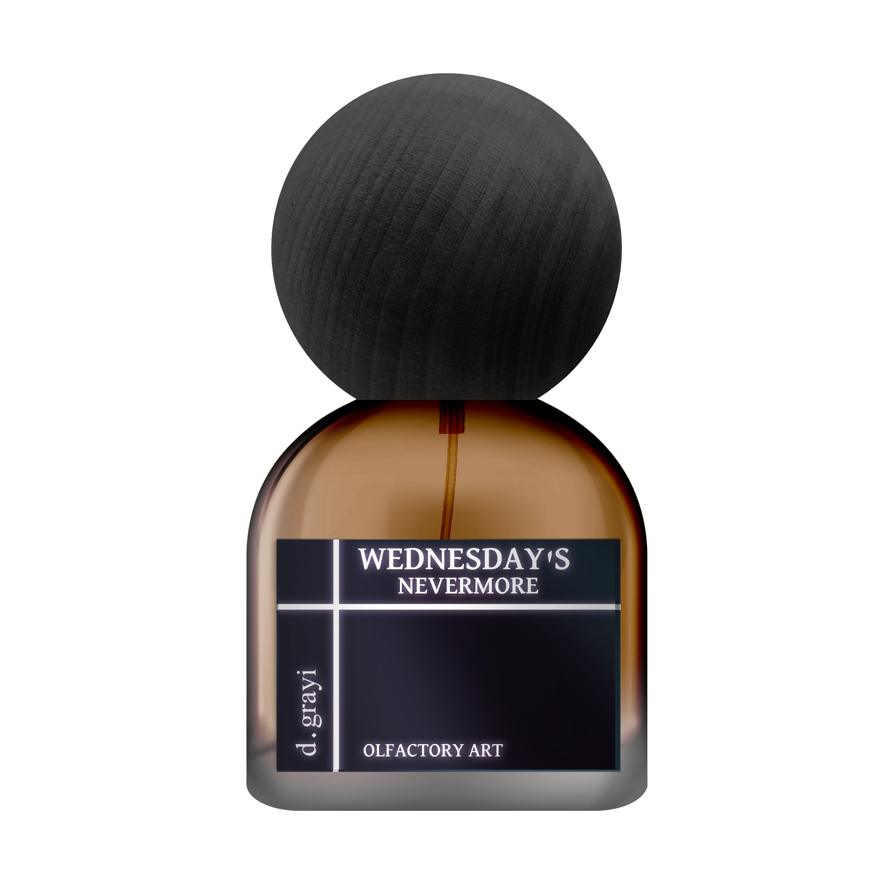 Wednesday's Nevermore (Marigold & Black Copal)