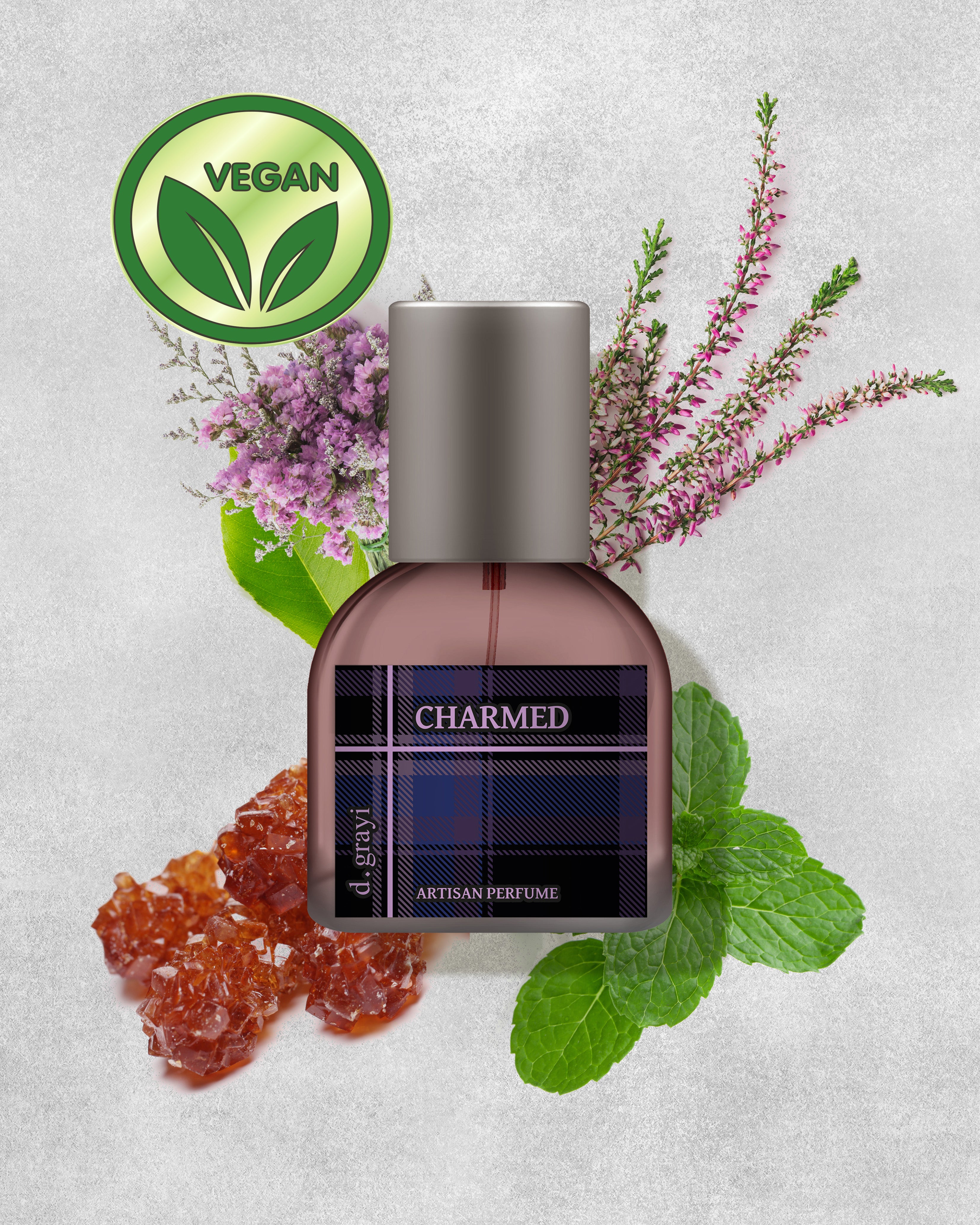CHARMED [Lavender Forest, Dark Fruity Chypre - Prosperity Spell]