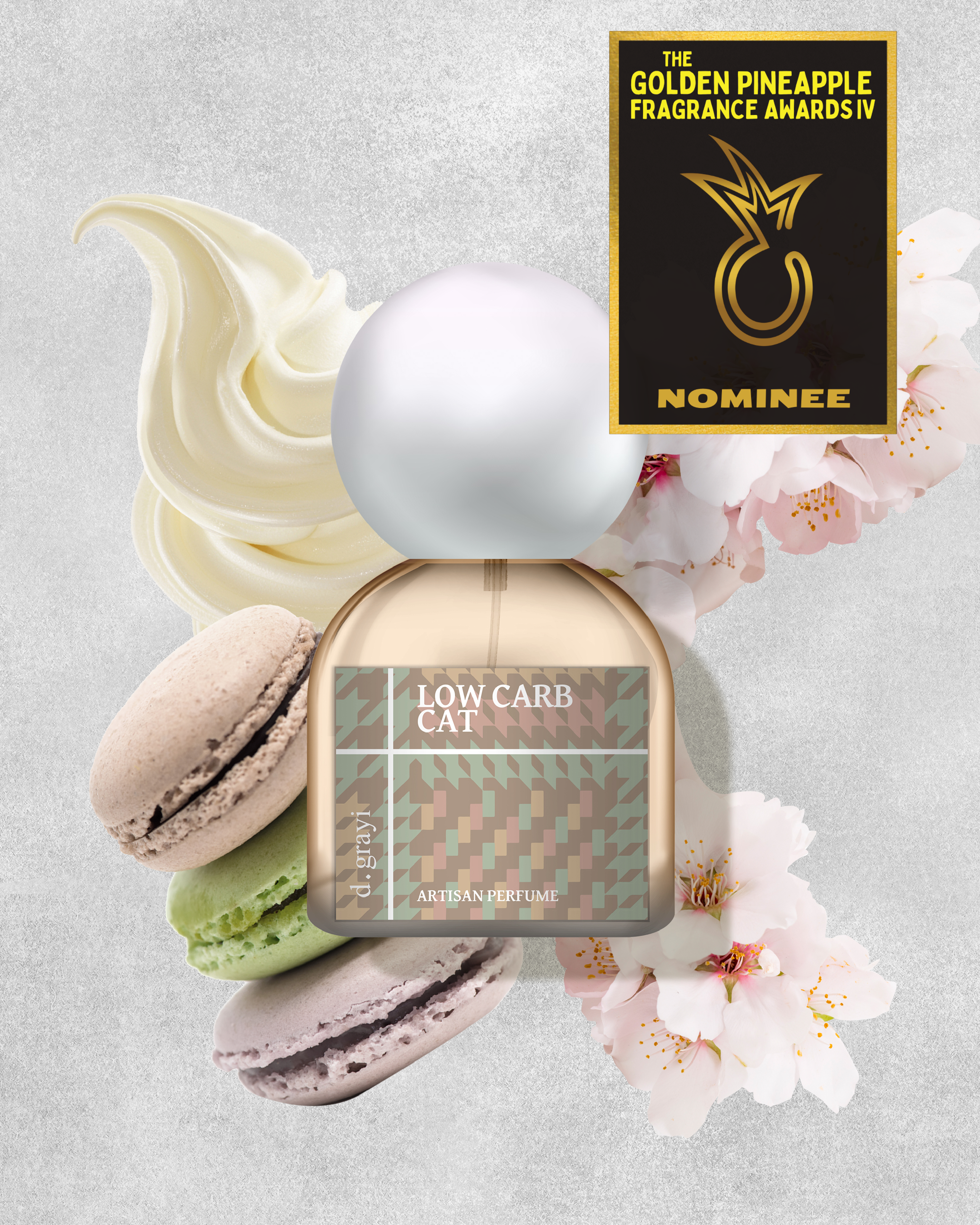 LOW CARB CAT [Catnip & Cherry Blossom Gourmand]