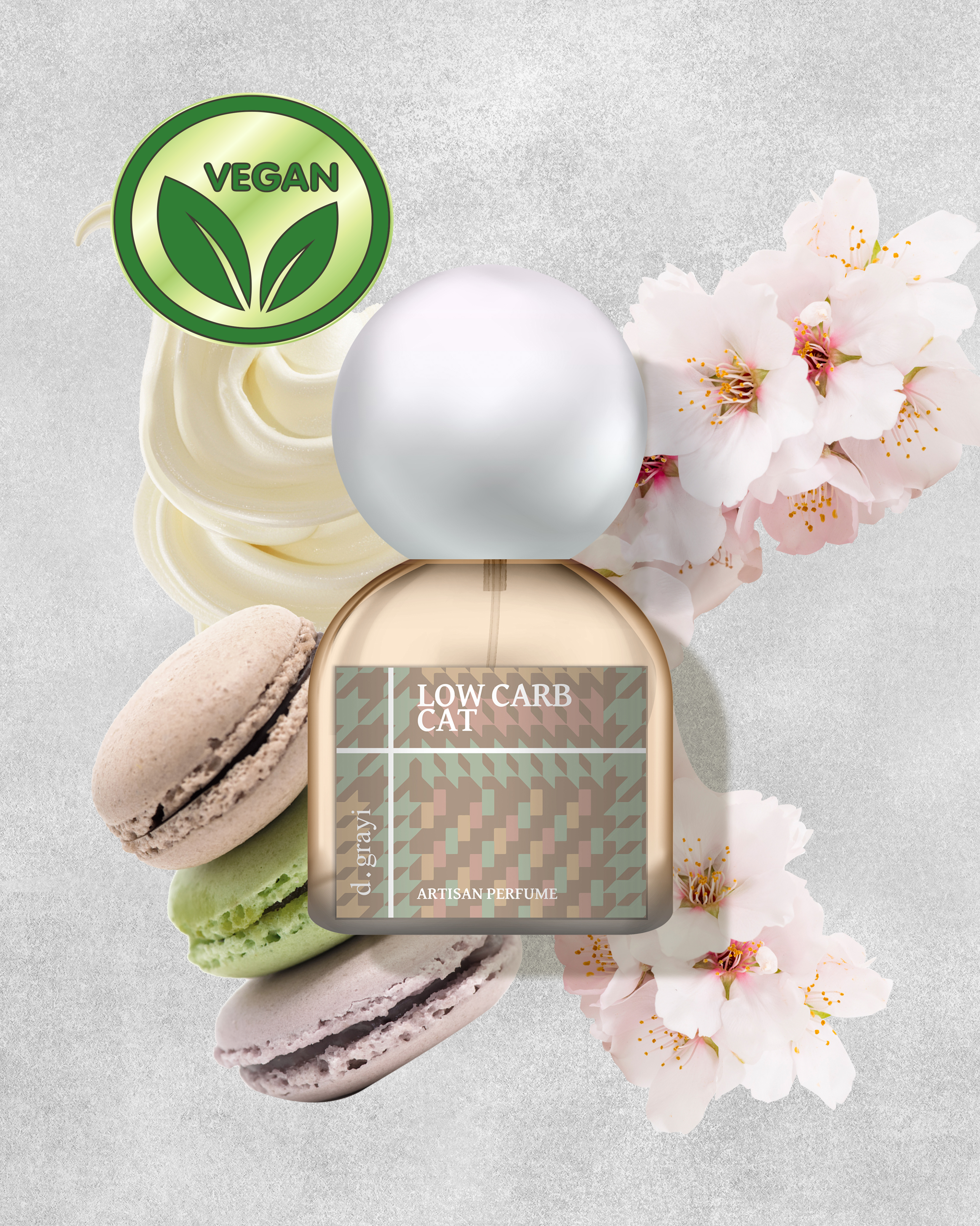 LOW CARB CAT [Catnip & Cherry Blossom Gourmand]