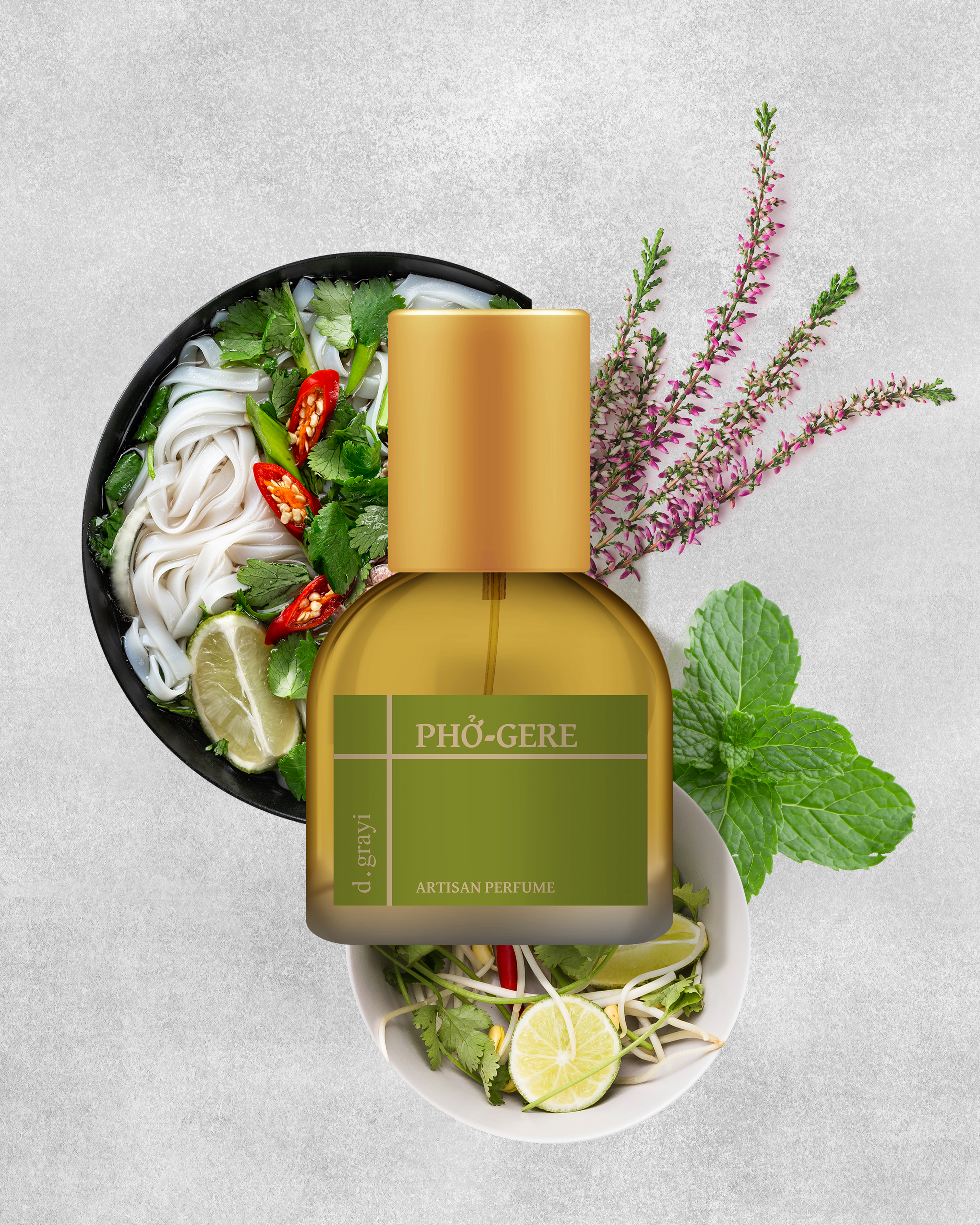 PHỞ-GERE [Pho Broth & Basil Fougere]