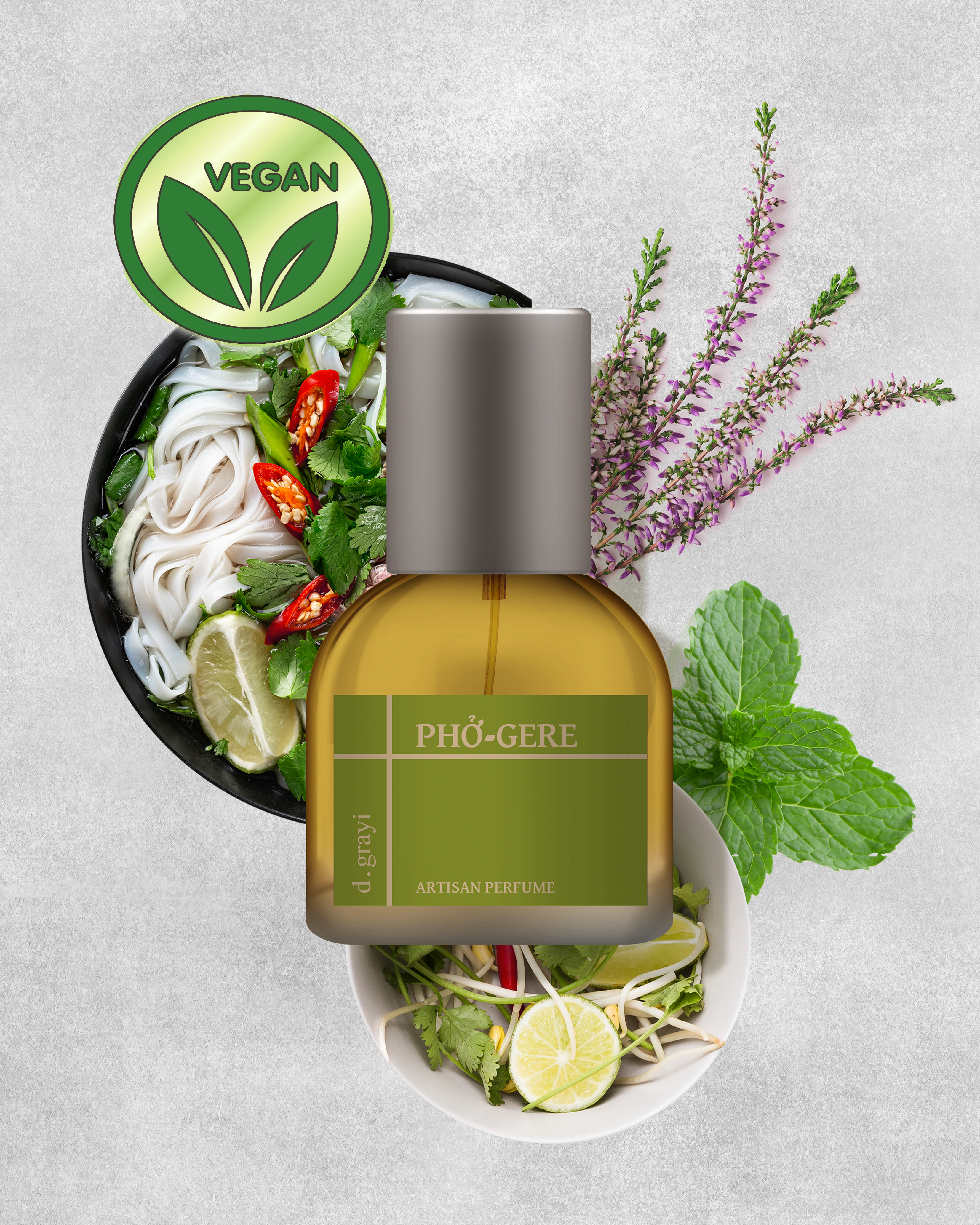 PHỞ-GERE [Pho Broth & Basil Fougere]